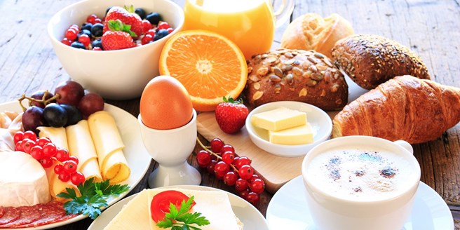 ausgewogenes Frühstück