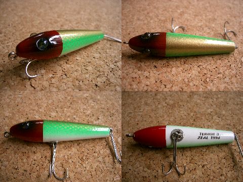 ZEAL ズイール テラー 2 3/8oz 平成元年 Lリグ ピンアイ TERROR