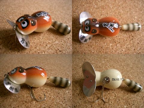初回販売カラー ZEAL 2008年 ジタバタアライくん WOOD 3/4oz