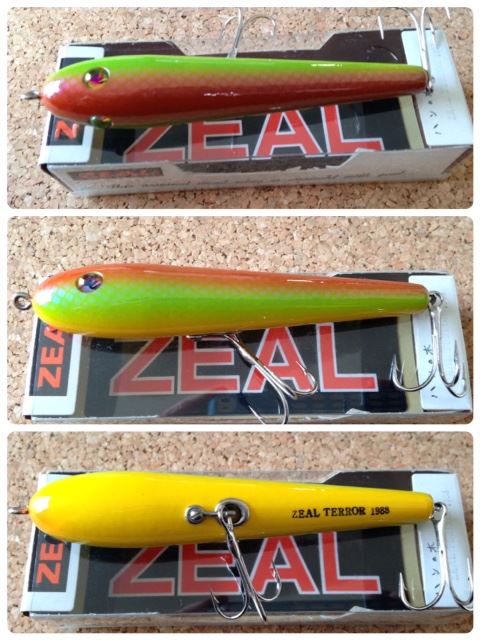 ZEAL  ズイール　初期　テラー　1982年 年号無　5/8oz  RH ZEAL ズイール 初期 テラー 1982年 年号無 5/8oz RH