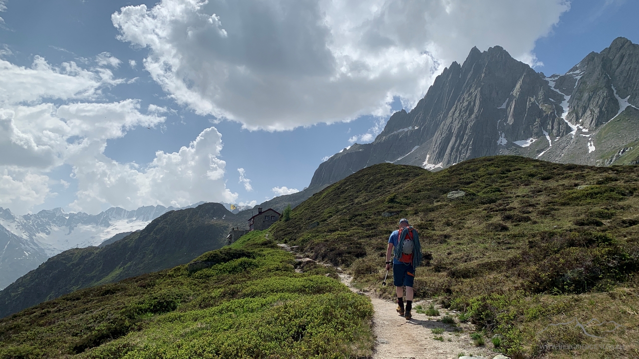 Bald bei der Hütte!