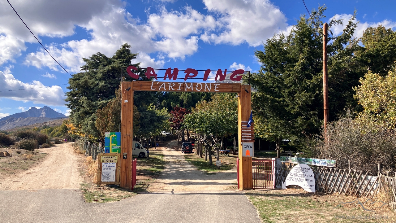 Unser Basecamp für den Monte Cintu