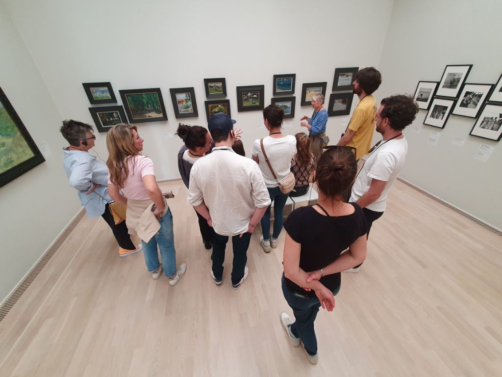 SAF Kirchheim - Der Kunstkurs auf Exkursion in Münchens Museen