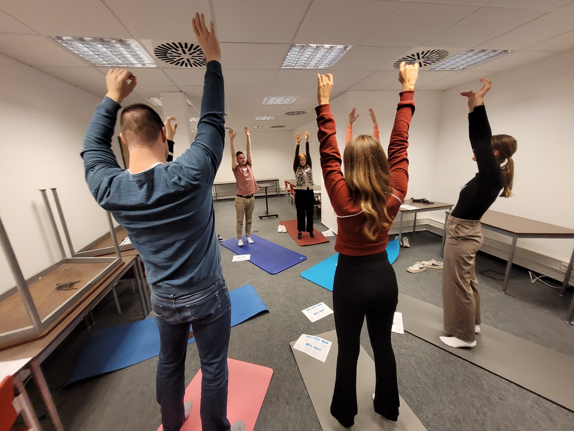 Modultag Pädagogik: Von Yoga über Teambuilding bis hin zum Umgang mit Grenzüberschreitungen