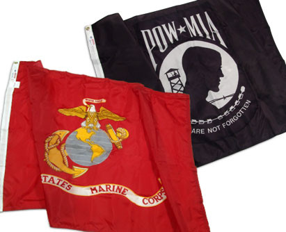 We Carry POW/MIA Flags & All Military Branches