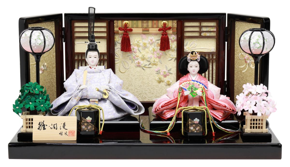 ひな人形 親王飾り 4M11-GT-147 - 伽楠（かなん）