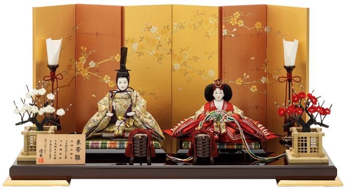 優香作「親王飾り」趣楽 - 伽楠（かなん）