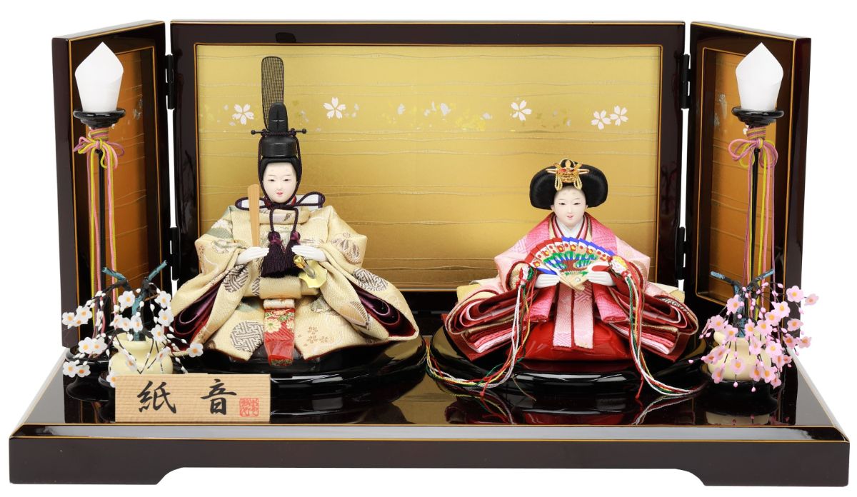 ひな人形 親王飾り 4M11-GT-196 - 伽楠（かなん）