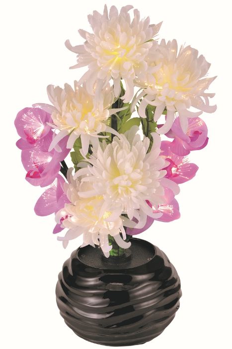 盆提灯 ルミナス灯 ルミナス 白菊と蘭