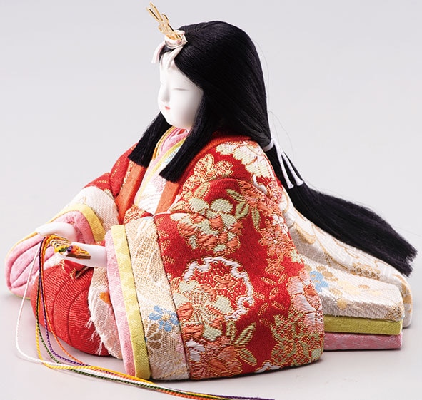 真多呂作ひな人形 親王飾り 瑞花雛セット（1285）女雛