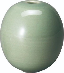 薩摩焼 白磁三足香炉 光石作