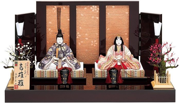 美品　真多呂　雛人形セット 真多呂人形「高雄雛セット」 - 伽楠（かなん）