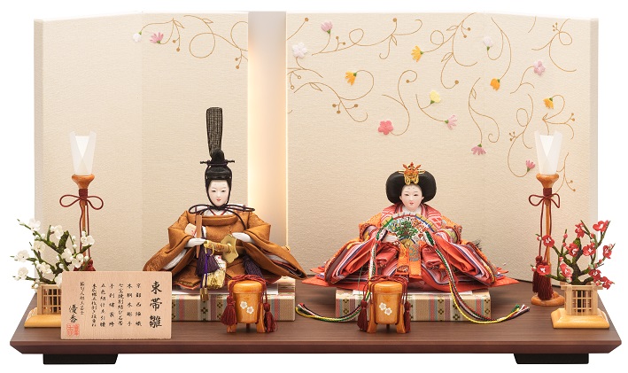 優香作「親王飾り」黄櫨染御袍 京十四 - 伽楠(かなん) 優香作「親王飾り」黄櫨染御袍 京十四 - 伽楠(かなん)