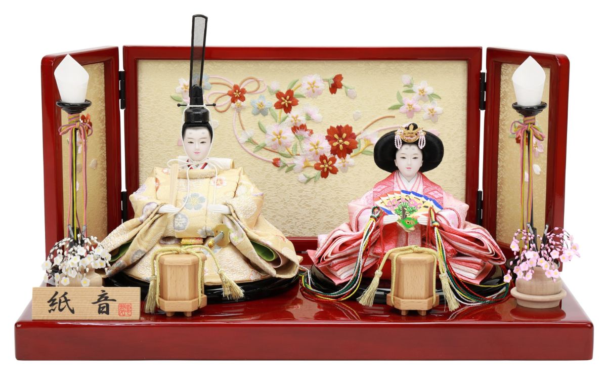 ひな人形 親王飾り 4M11-GT-187 - 伽楠（かなん）