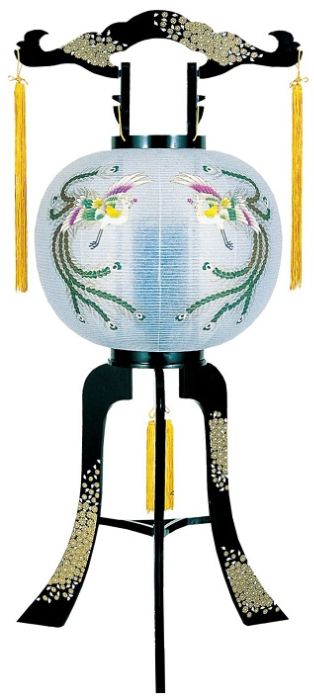 盆提灯 回転灯 鳳凰（2850） - 伽楠（かなん）