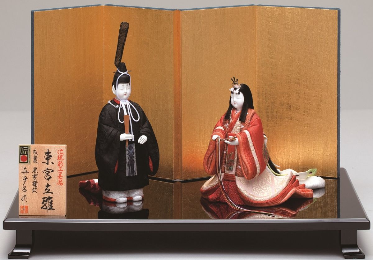 真多呂人形「東宮立雛セット」 - 伽楠（かなん）