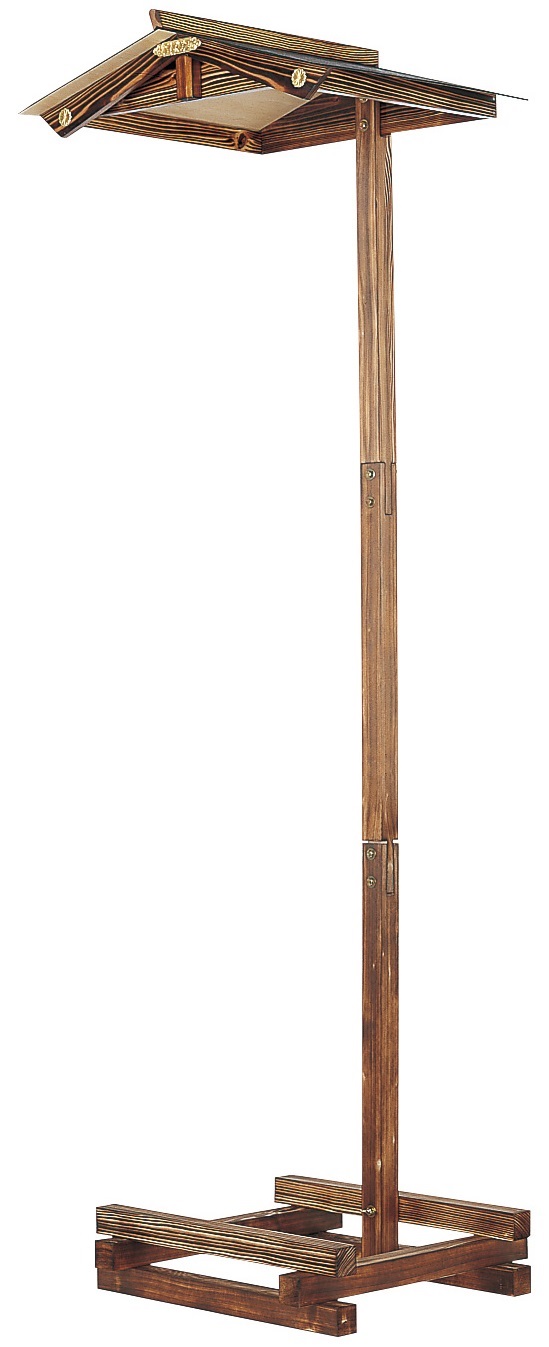 提灯スタンド 屋形焼杉（大）高さ181cm（6809-A）