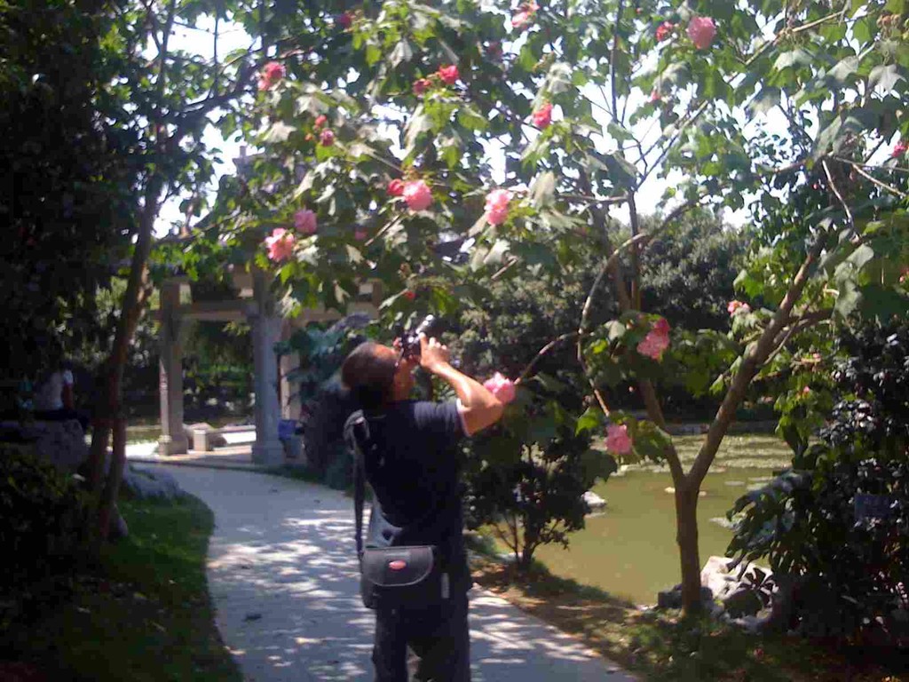 Duncan steht auf Rosen - und fotografiert alles, was ihm vor die Linse kommt