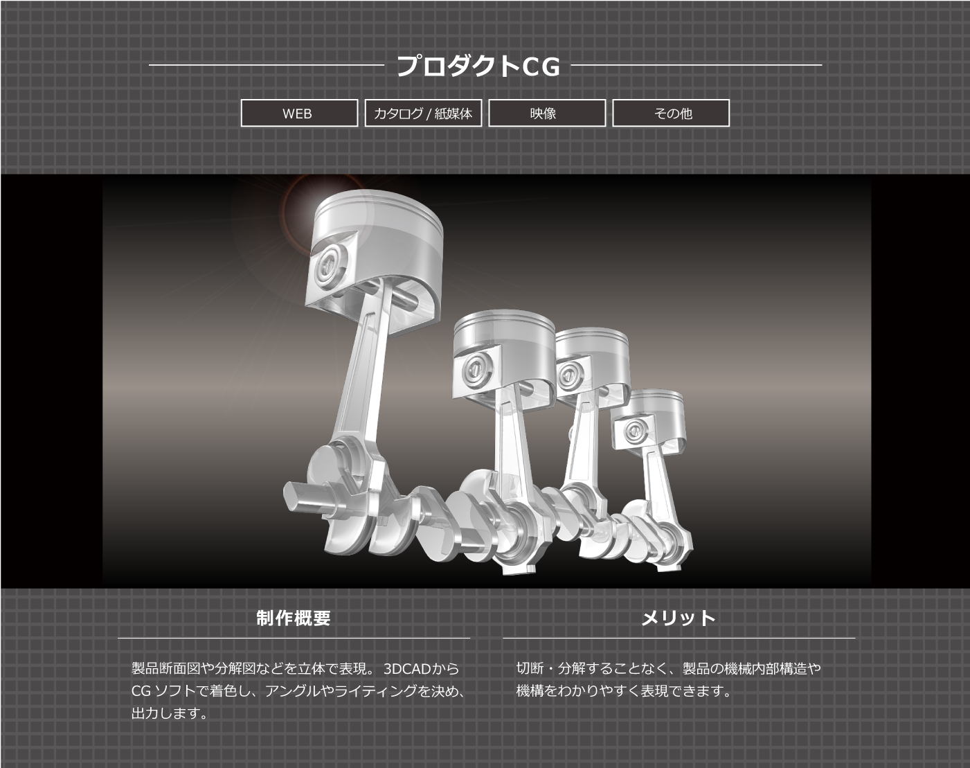 サービス説明 ｜ プロダクトCG 広島のCG・イラスト制作会社｜デジタロイド Digitaroid