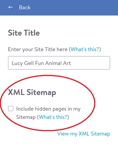 seo art craft photography website xml sitemap