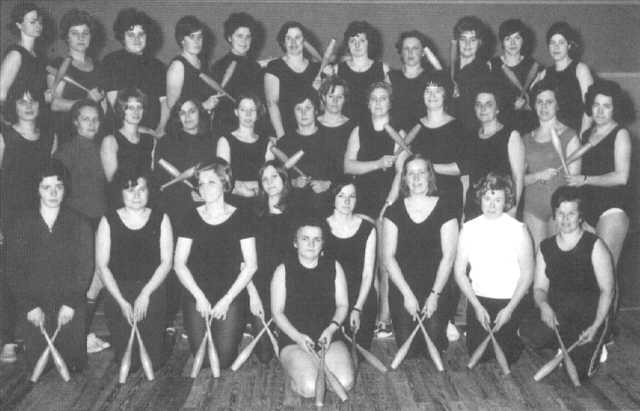 Damen Gymnastikgruppe 1970