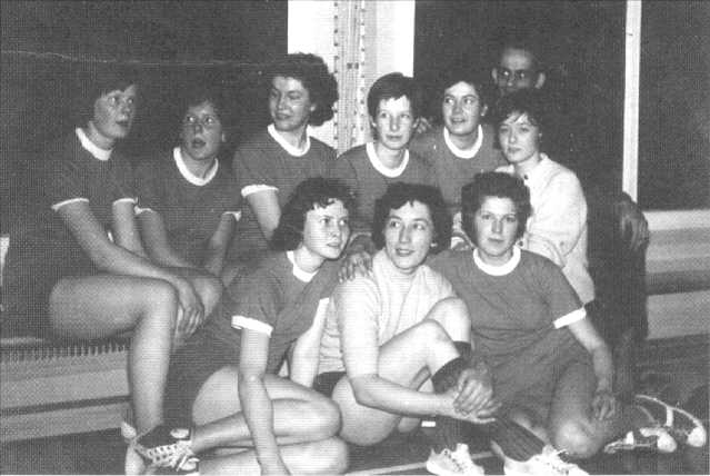 Damenhandballmannschaft von 1960