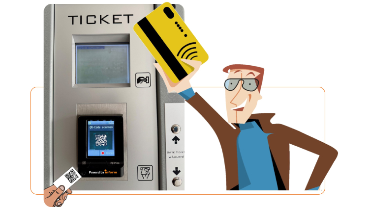 Scan & Go – inform NFC-Automatenterminals mit cleverer Zusatzfunktion