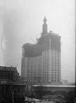 1912年 建設中のMunicipal Building