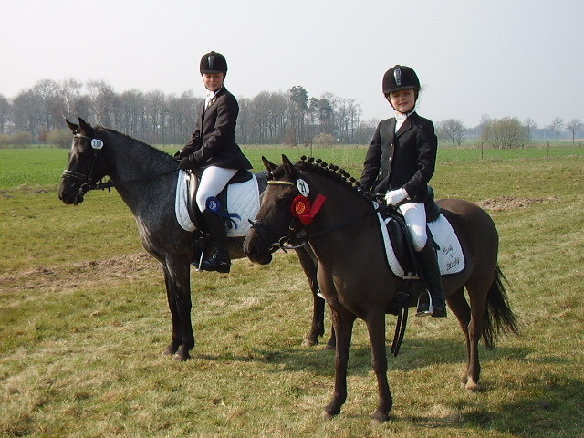 Ricardo Tenti auf Shanty und Kirstina Lehing auf Blacky - 2007