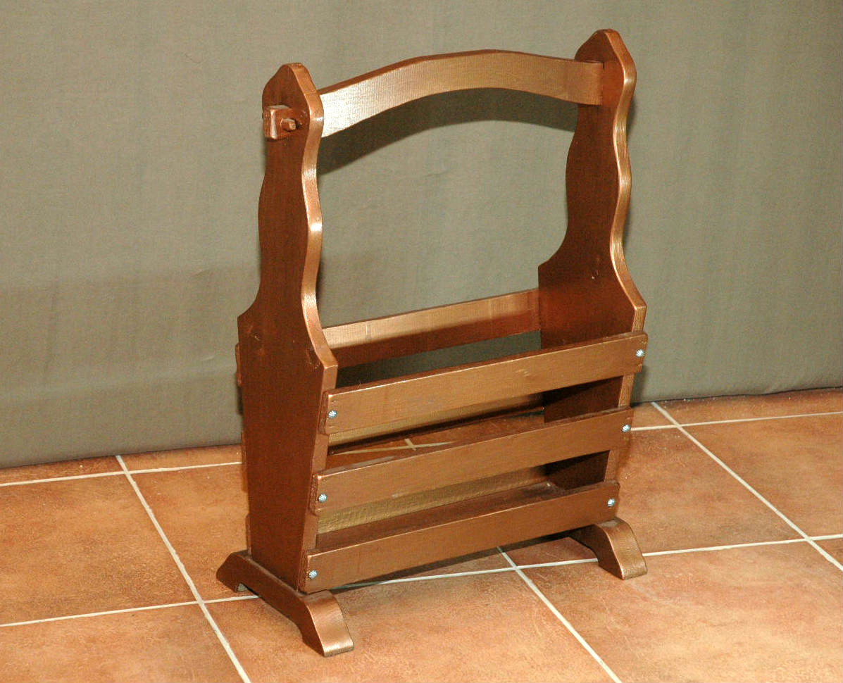 VENDU porte revues - dim: h 56 x L 40 x l 21