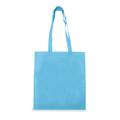 shopper in cotone azzurro