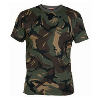 ingrosso t-shirt mimetica