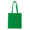 shopper in cotone verde