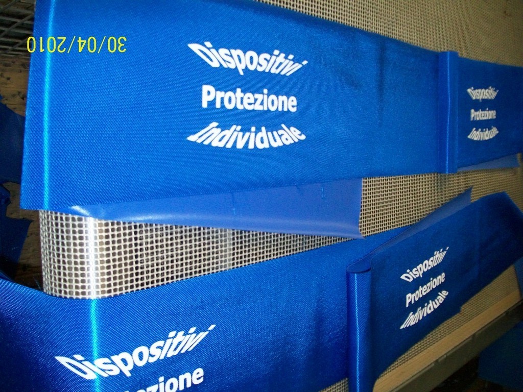 STAMPA BORSE NYLON COLORE RIFRANGENTE