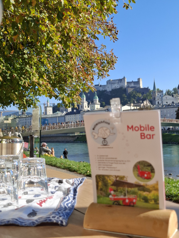 Wollmilchfisch - mobile Bar beim Feingoldsteg