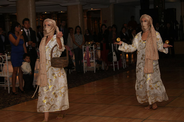 Nayeli Quintanar y Sandra Guirao, show privado salón Perla