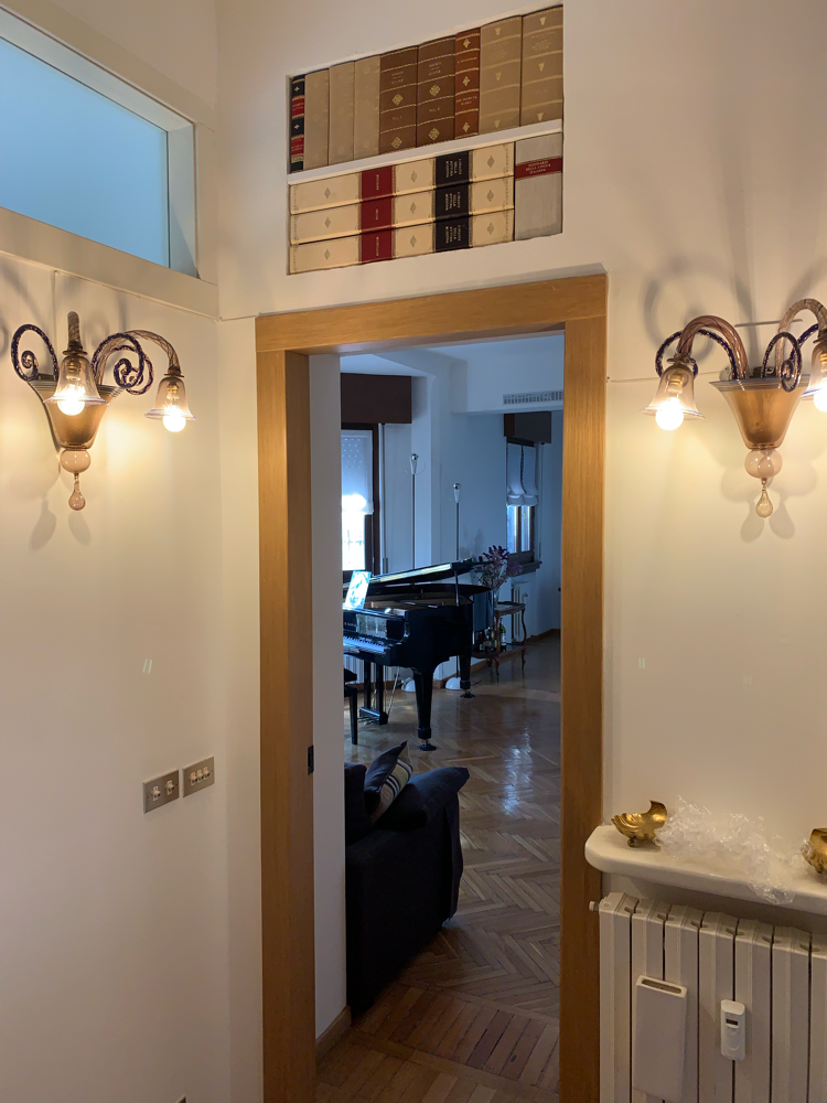 Libri finti in pelle per architetto - Conti Borbone - Copri vani in finti in pelle
