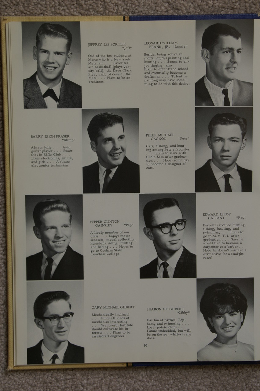 1965 Yearbook I Morse High Bath Maine Class of 1965 1965 Yearbook I Morse High Bath Maine Class of 1965