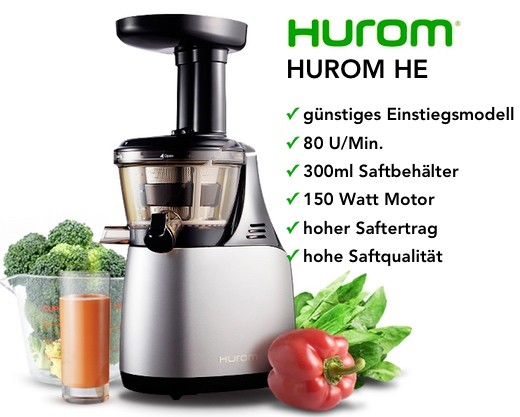 Hurom Slow Juicer - Premium Qualität - )