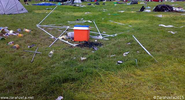 Kaputtes Picknick in Wacken