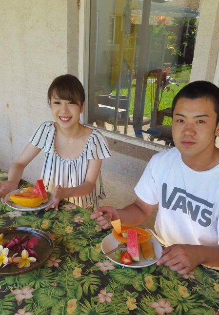 左・娘 右・息子
