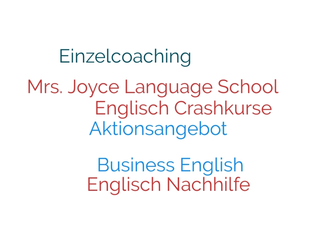 Englisch Crashkurs Angebot!