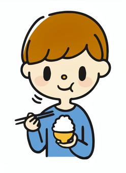 饭碗要端着吃