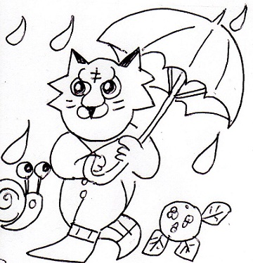 今日から7月～雨の1日