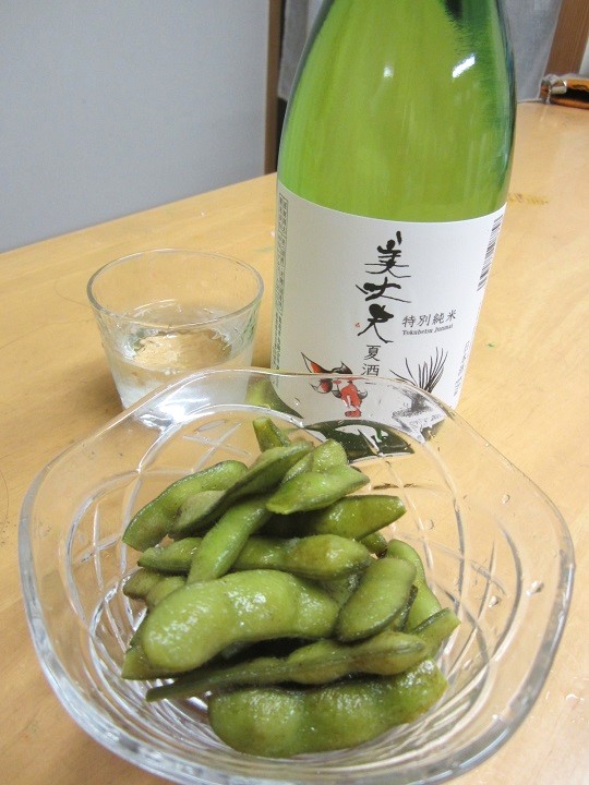 暑い夏には高知の夏酒～枝豆編～