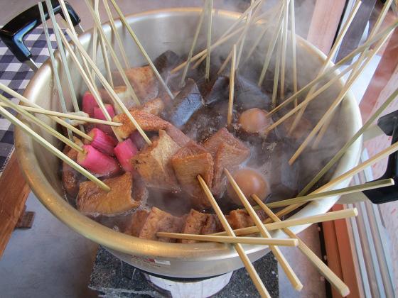 今年も当店、お花見時期に「おでん」販売します～
