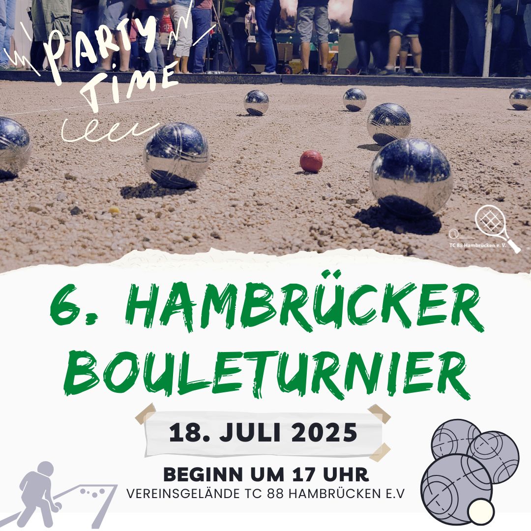 Schweinchen voraus! Das legendäre Bouleturnier geht in Runde 6