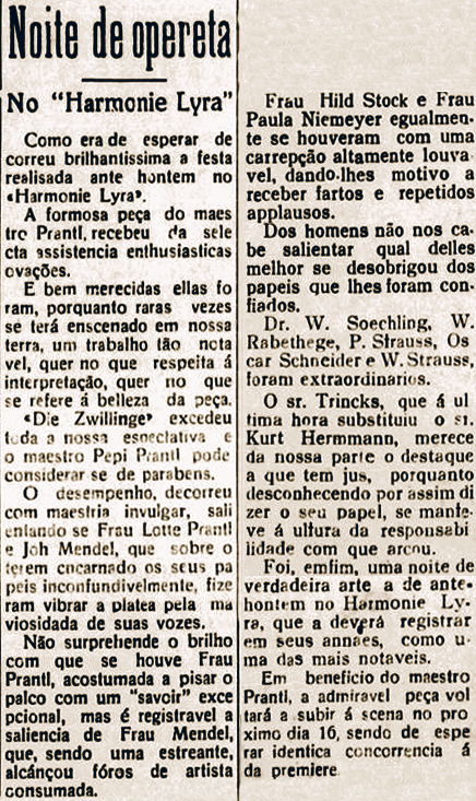 A Noticia – 12. Mai 1931