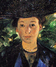 Else Kaumann, geb. Sauber, * 1871; † 1934, Lovis Corinth 1911.