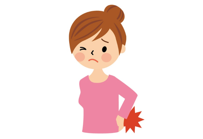 女性の腰痛